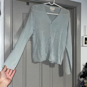 Medium Aqua Cardigan. MUST BE BUNDLED